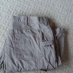 Mens khaki carpenter pants